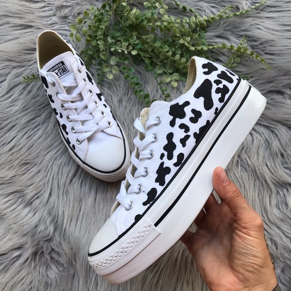 zebra print platform converse